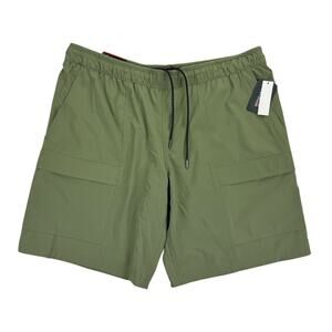 Bass Outdoor Mens Everyday Pull-On Drawstring Stretch Shorts Olive Green XL